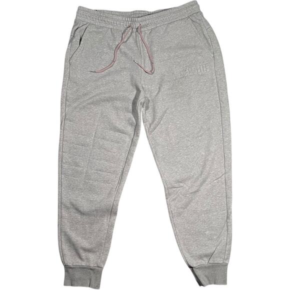 PUMA XL Minimalist Jogger Sweatpants Gray Regular Fit Modern Fleece Streetwear - Picture 1 of 5